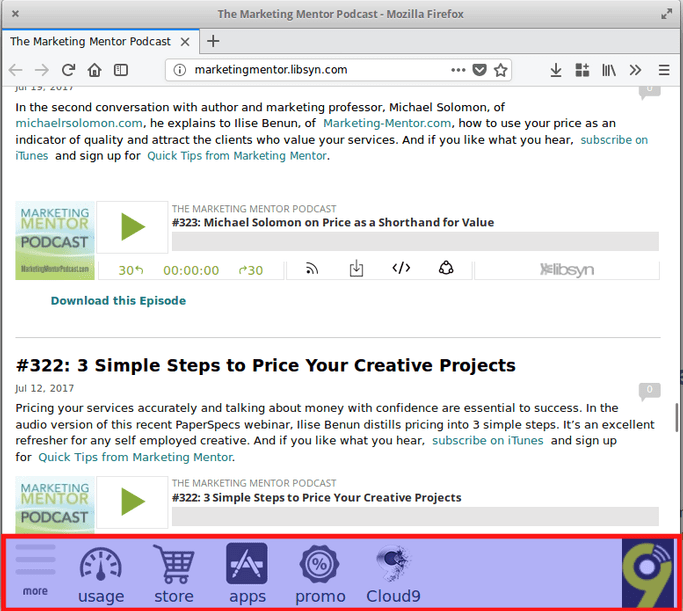 9mobile injects its ad into pages loaded over HTTP