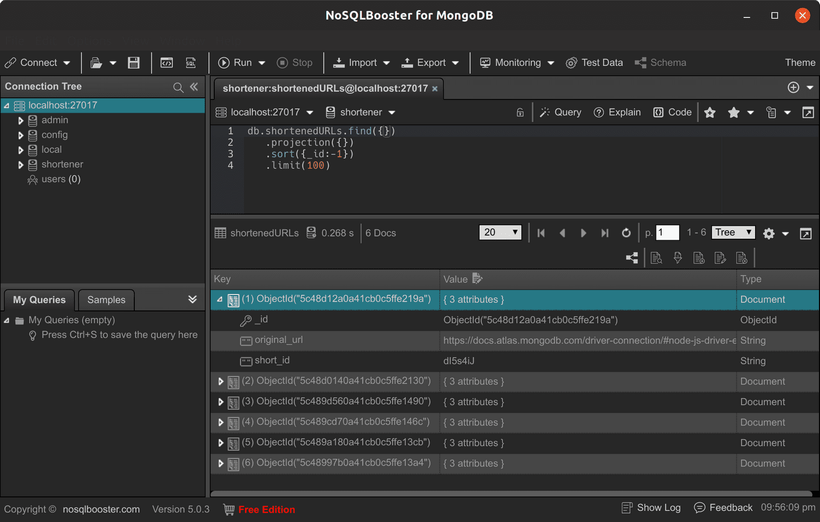 NoSQLBooster for Linux