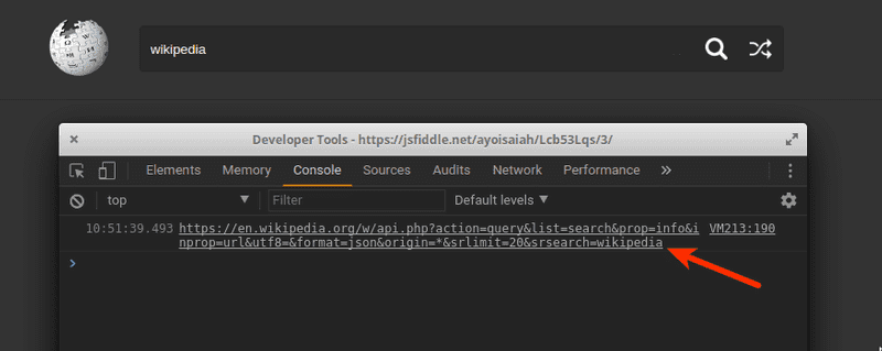 Print endpoint to console