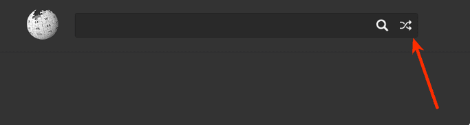 Shuffle button